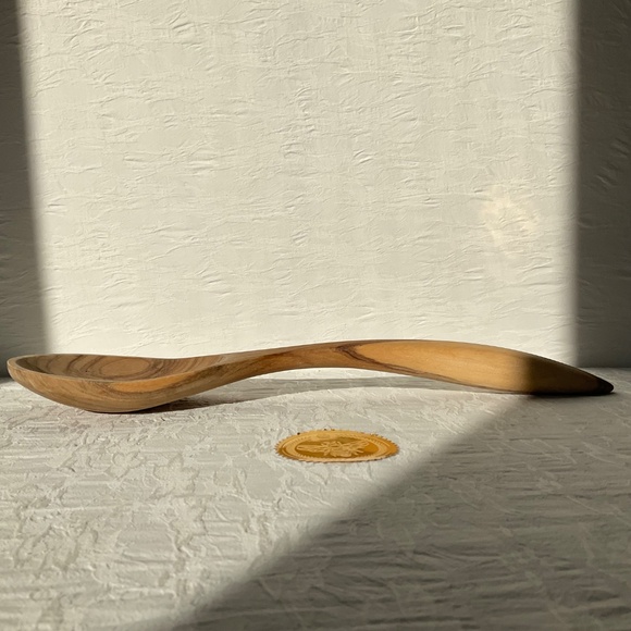 Berard Terra Spoon Large Olive Wood Spoon Made in France 12.75” - Picture 4 of 8